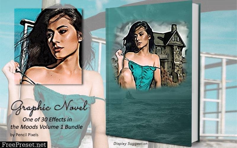 Mood Effects Photoshop Scripts Bundle- Vol 1 & Vol 2