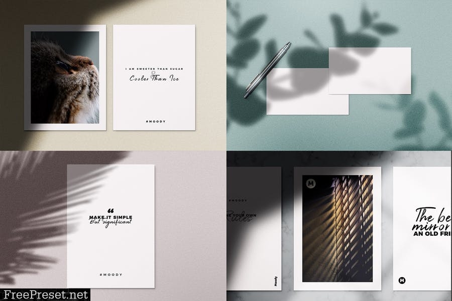 Moody Stationery Mockup Collection