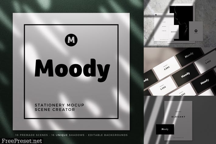 Moody Stationery Mockup Collection