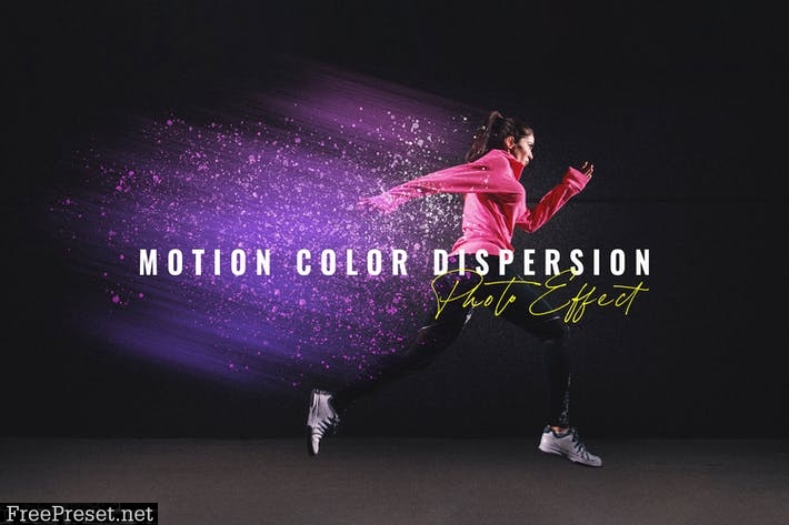 Motion Color Dispersion Photo Effect