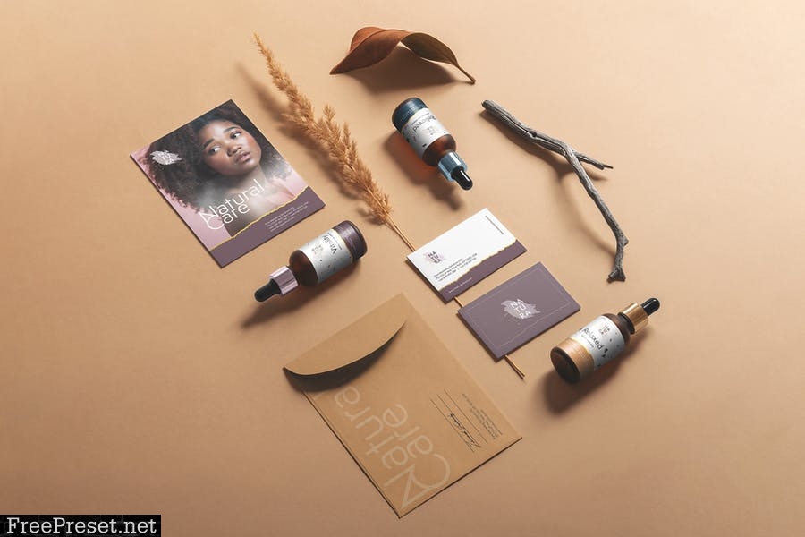 Natura – Cosmetics Branding Mockups Vol. 2