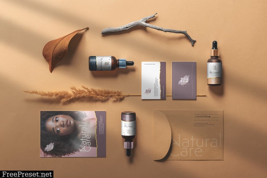 Natura – Cosmetics Branding Mockups Vol. 2