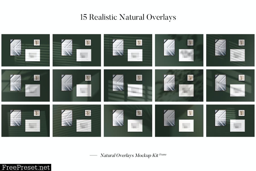 Natural Overlays - Frame Kit