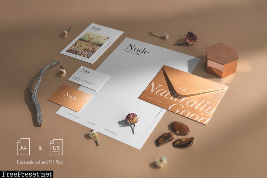 Nude Branding Mockup