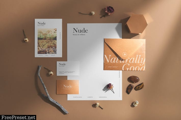 Nude Branding Mockup