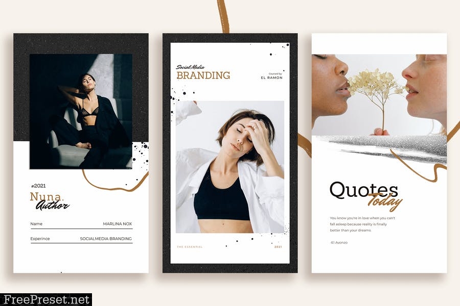 Nuna - Instagram Post & Story Template JECMQYP