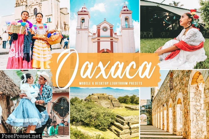 Oaxaca Mobile & Desktop Lightroom Presets