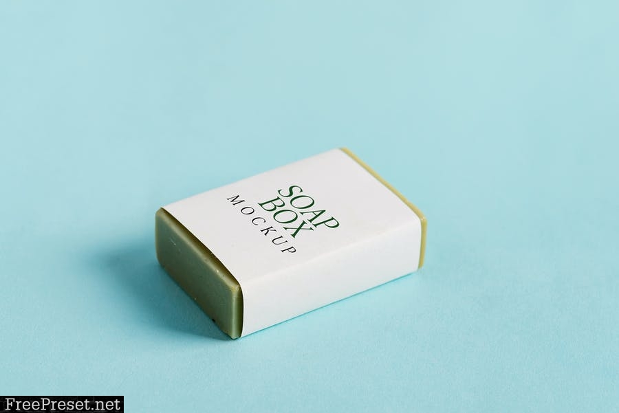 Olive Soap Bar Mockup Bundle