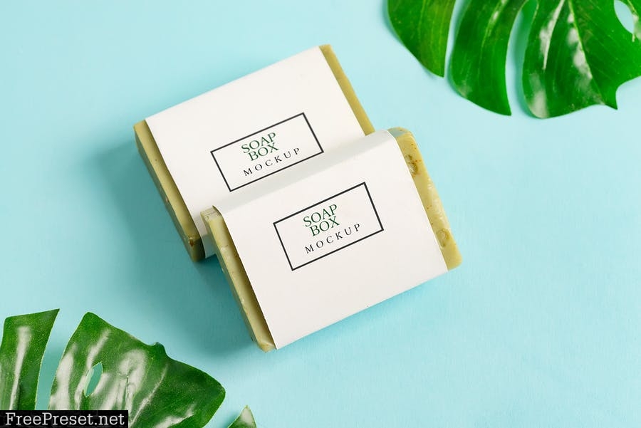 Olive Soap Bar Mockup Bundle