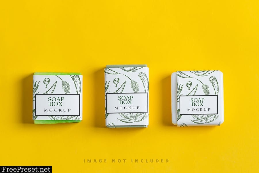 Olive Soap Bar Mockup Bundle