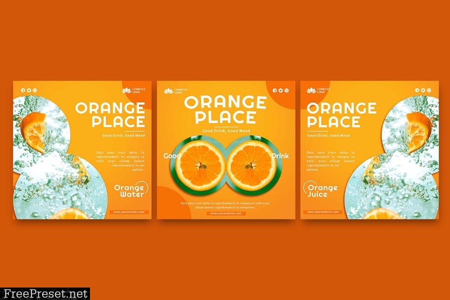 Orange Place Store's Instagram Template GPW3XFC