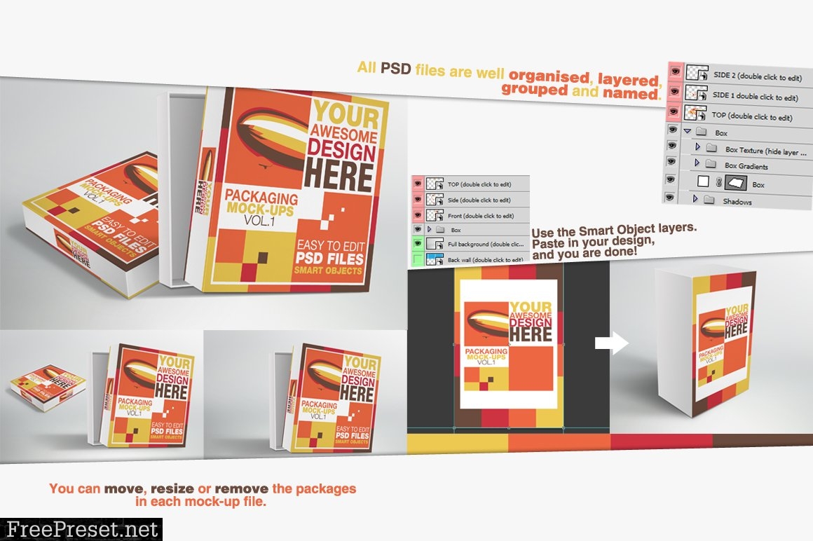 Packaging Mock-ups 27566