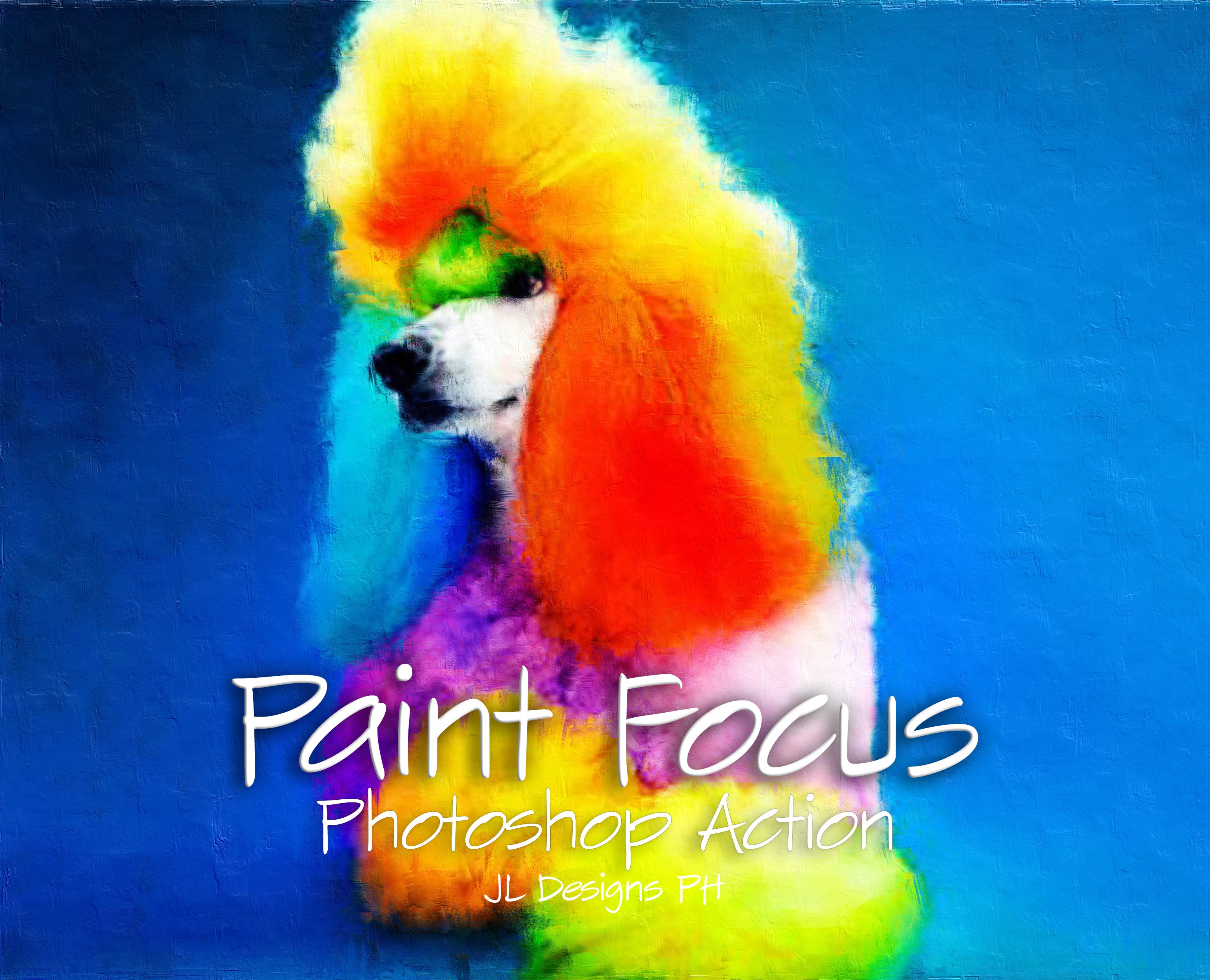 Paint Focus Photoshop Action 5928190