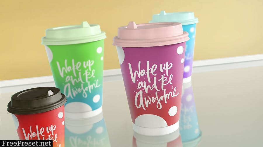 Paper Cup Mockup JGRD2T