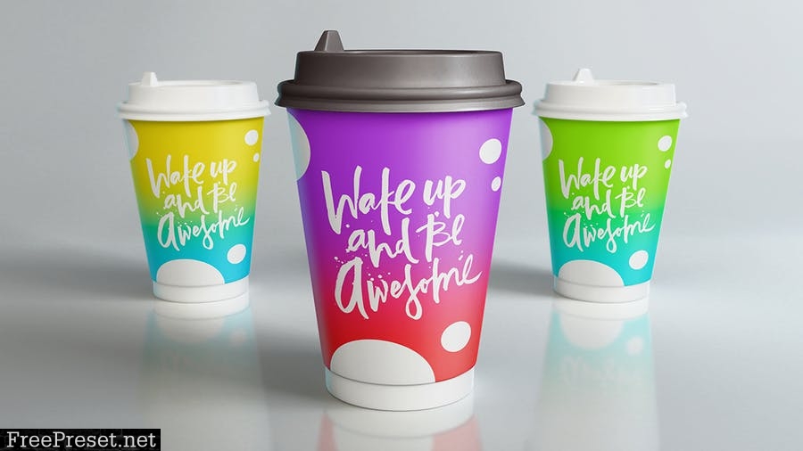 Paper Cup Mockup JGRD2T