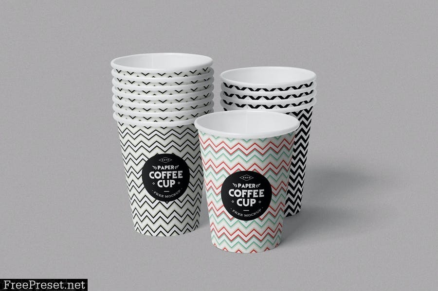 Paper Cup Mockups LPQRKG4