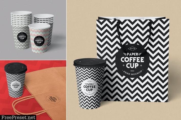 Paper Cup Mockups LPQRKG4