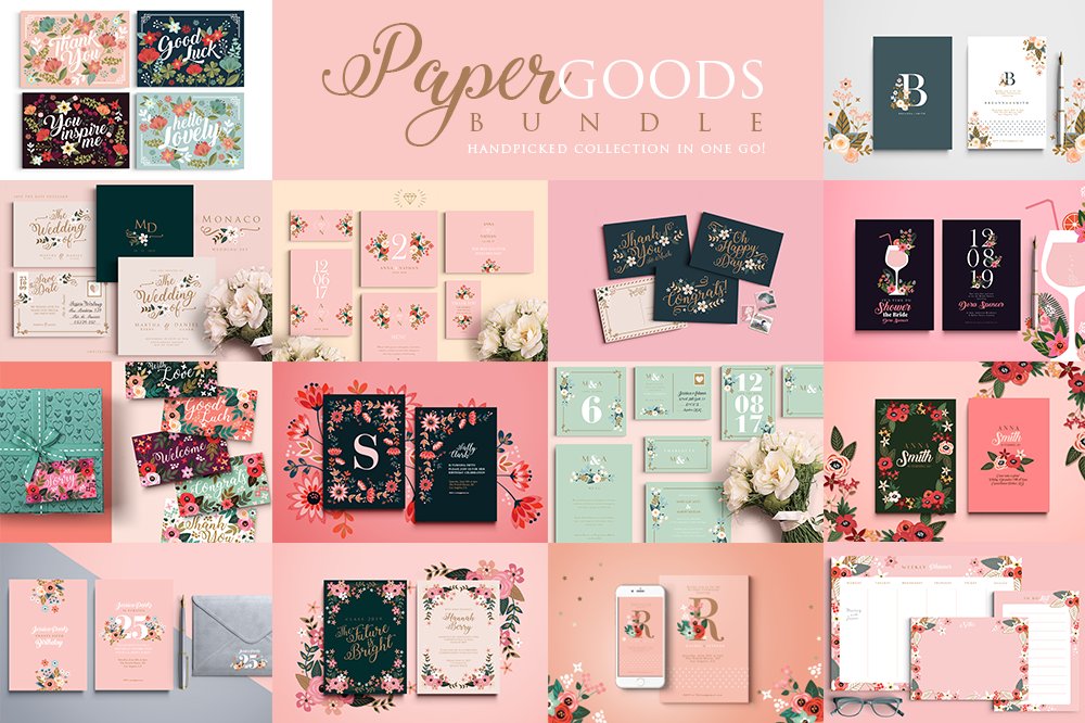 Paper Goods Bundle – Handpicked Set 2760465