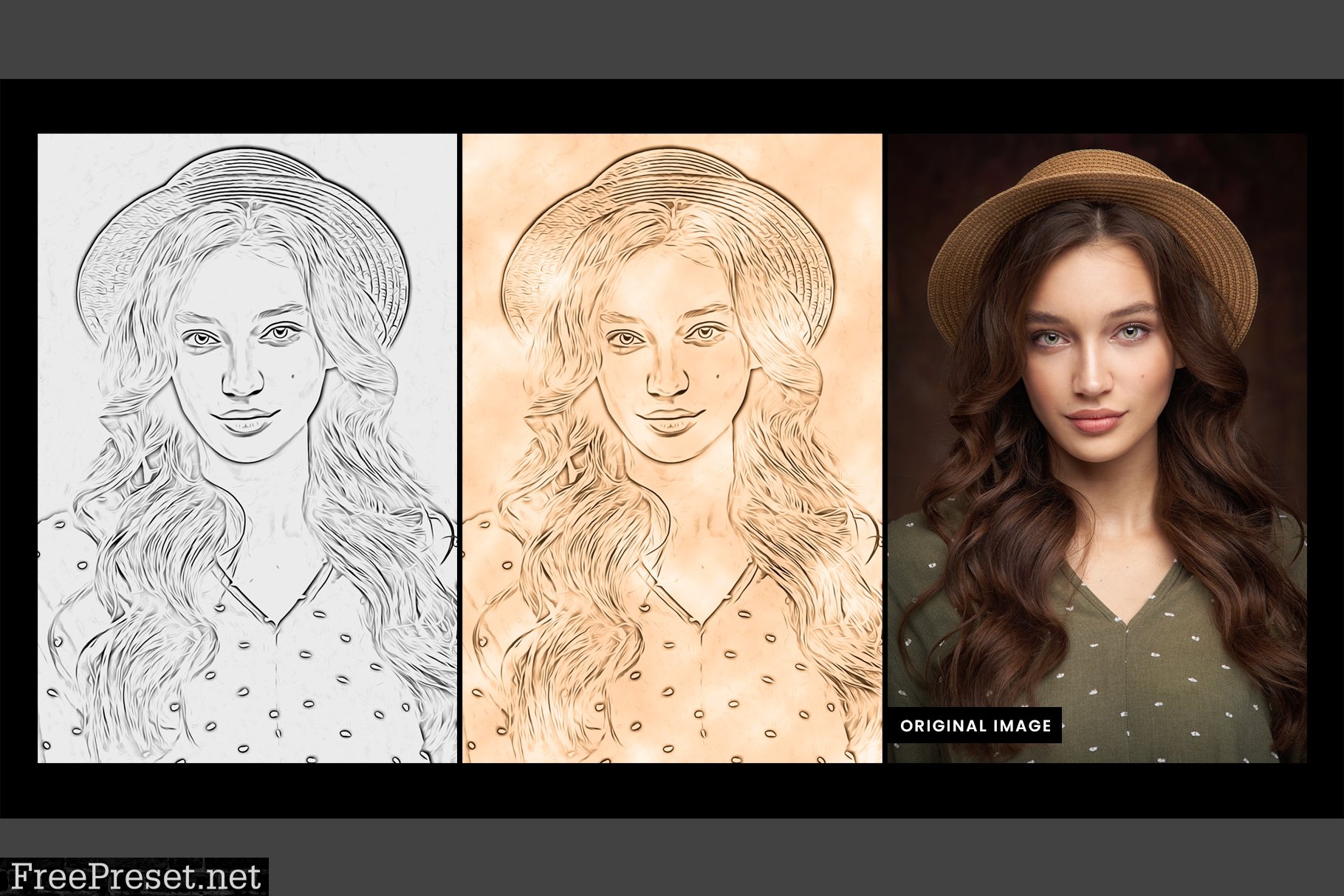 Pencil Sketch Photoshop Action 5928725