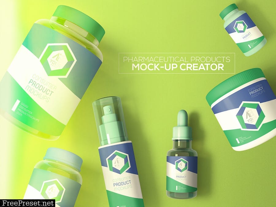 Pharmaceutical Products Mock-up