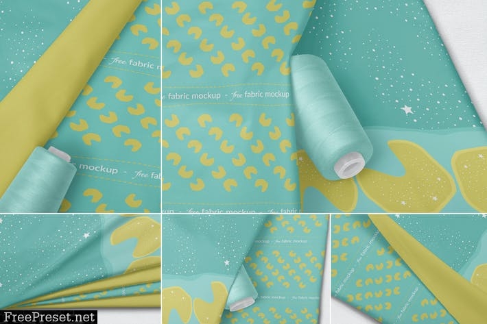 Photorealistic Fabric Mockups DESY7CW