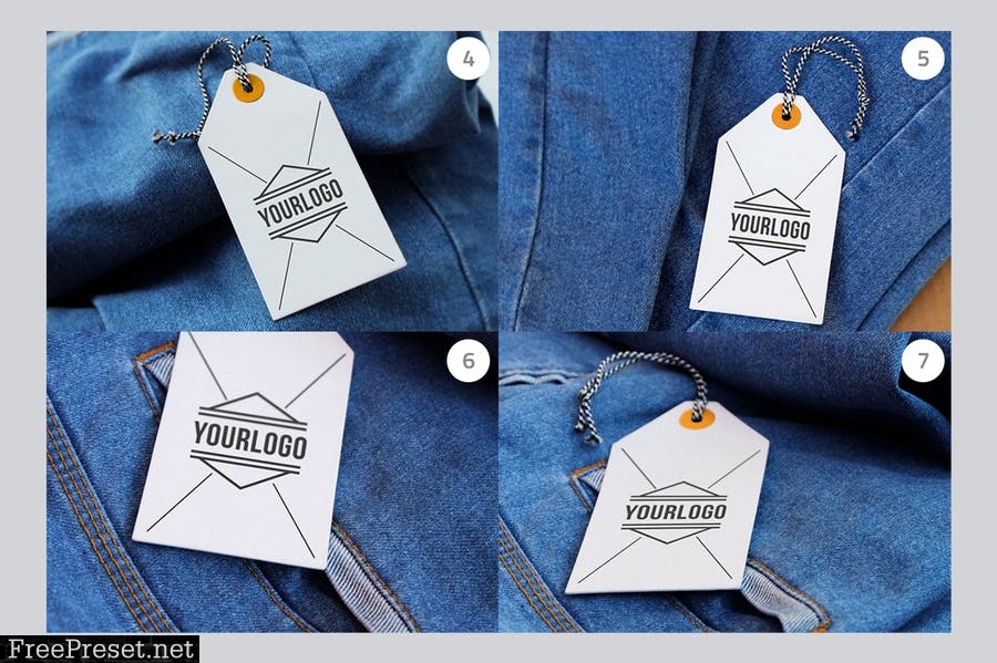 Photorealistic Label Mockup PKD7GA