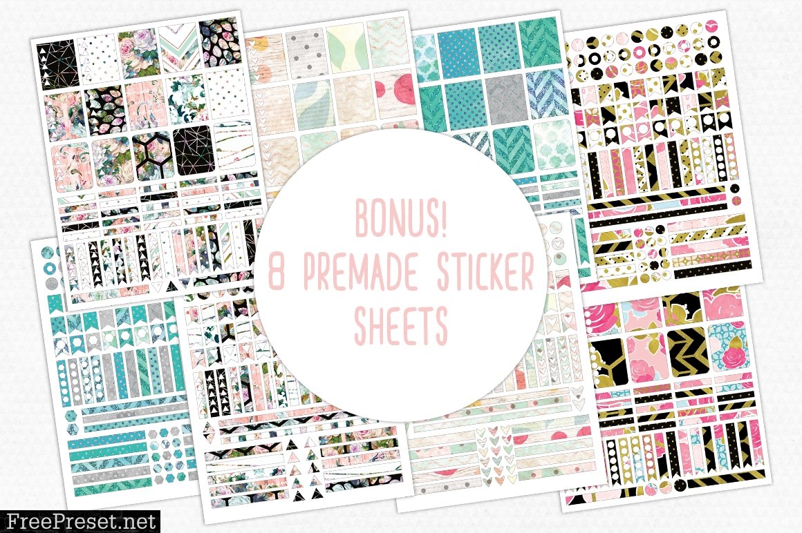 Planner Sticker Template Big Bundle 1350702