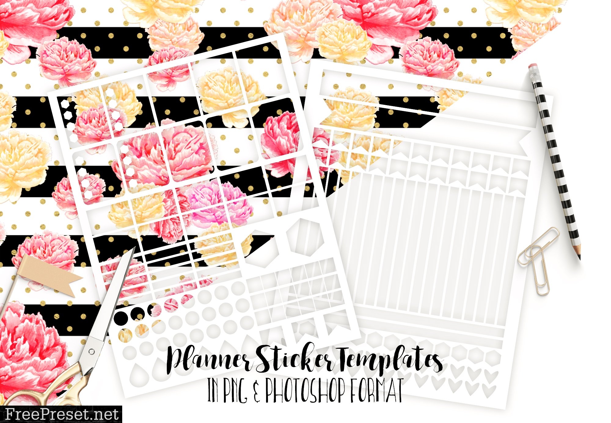 Planner Sticker Template Big Bundle 1350702