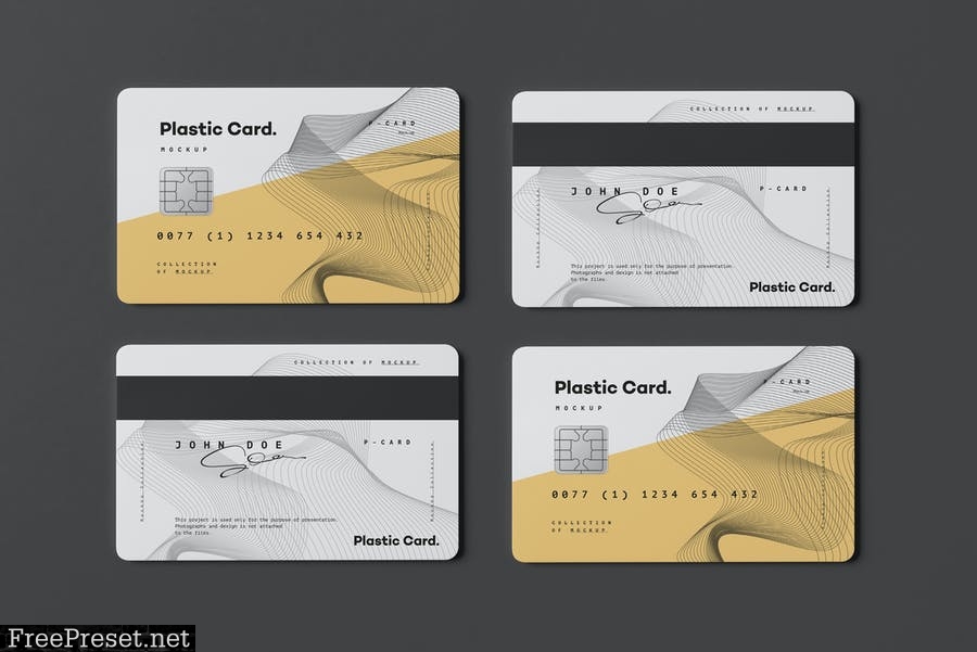 Plastic Card Mock-up 2 MPGRNZ