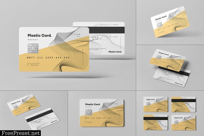 Plastic Card Mock-up 2 MPGRNZ