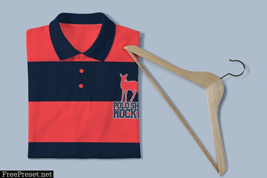 Polo Shirt Mockups GGLX2J