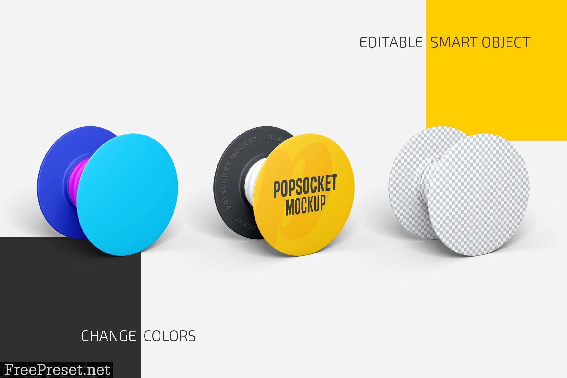 Popsocket Mockup Set 5974805 Popsocket Mockup Set 5974805