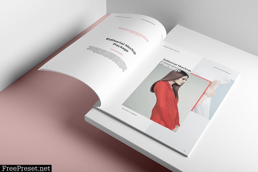 Portrait Brochure Mockup Vol. 1