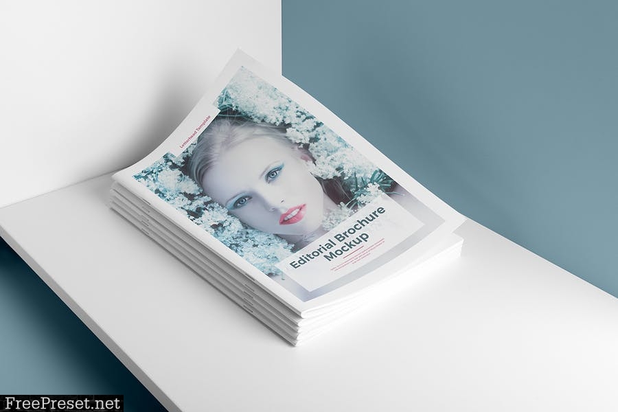 Portrait Brochure Mockup Vol. 3