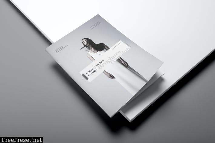 Portrait Brochure Mockup Vol. 3