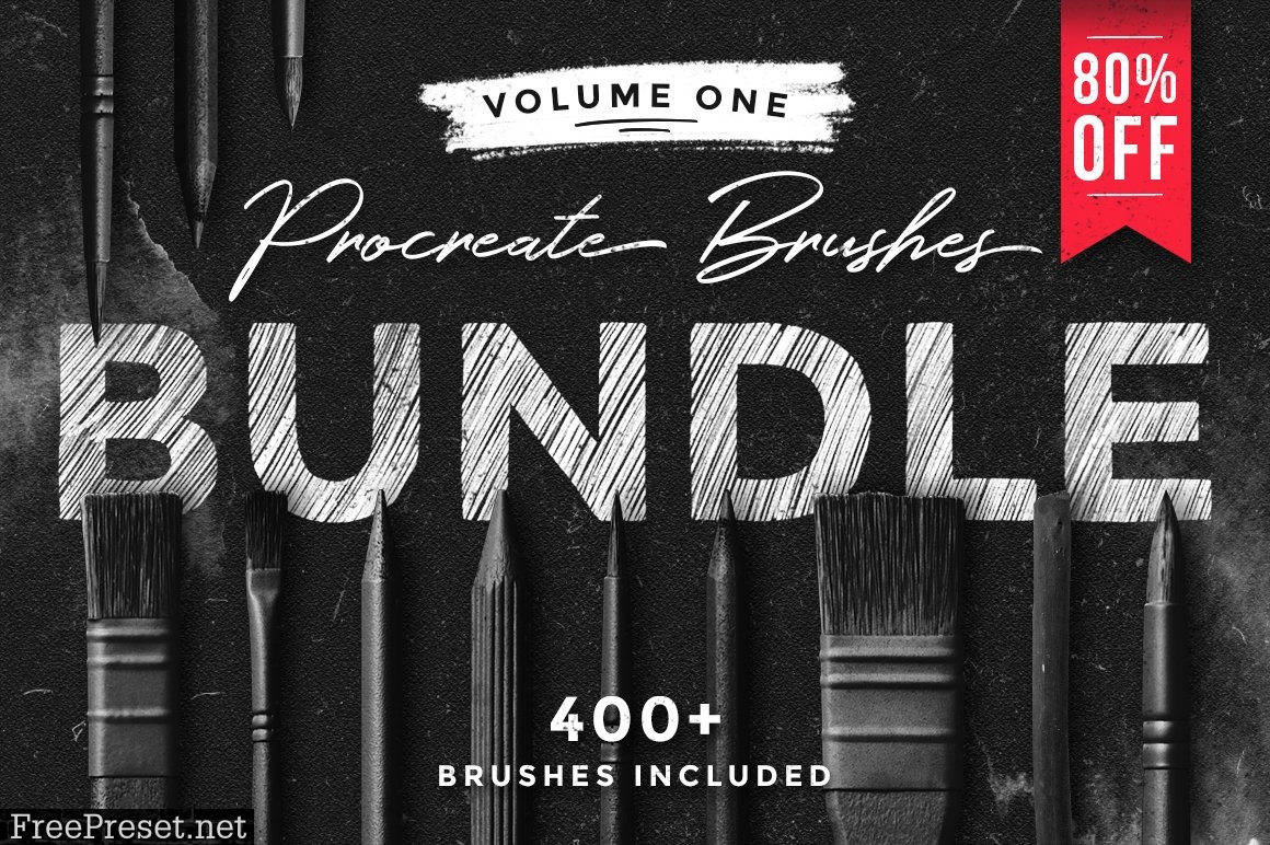 Procreate Brushes Bundle 1996355