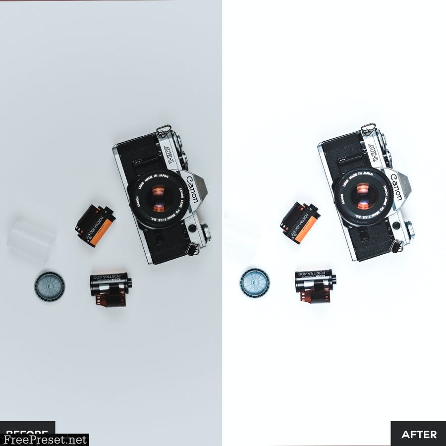 Product Photography Lightroom Presets