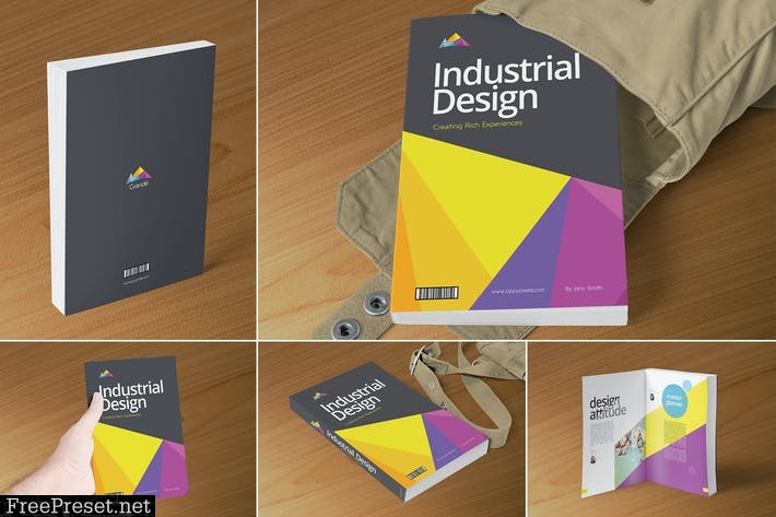 Professional Book Cover Mockups SSL89U