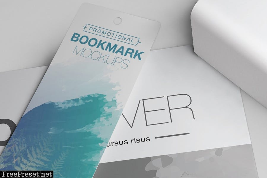 Promotional Bookmark Mockups Vol2