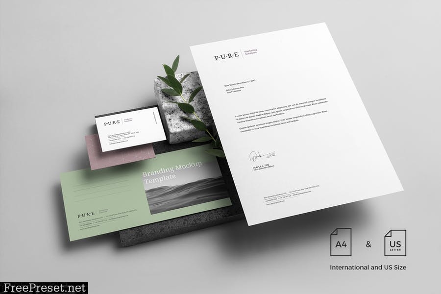 Pure Branding Mockup Vol. 1