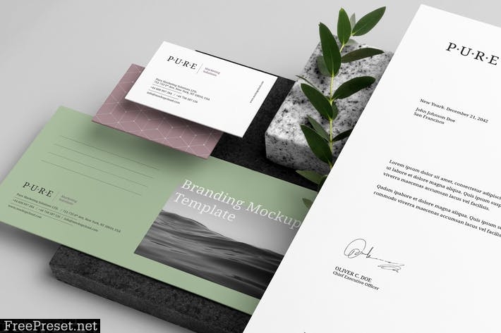 Pure Branding Mockup Vol. 1