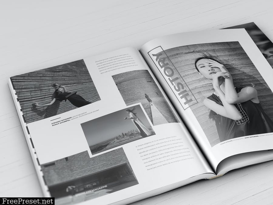 Realistic Magazine Mockups F7RGA9