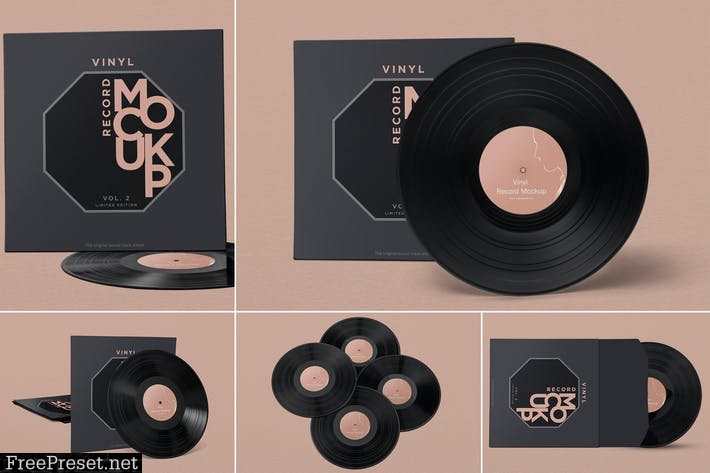 Record Album Mockups MZ2AQ9H