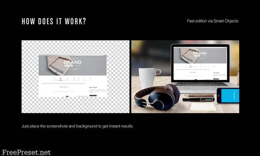 Responsive Screen Mock-Up Psd RV5CXC