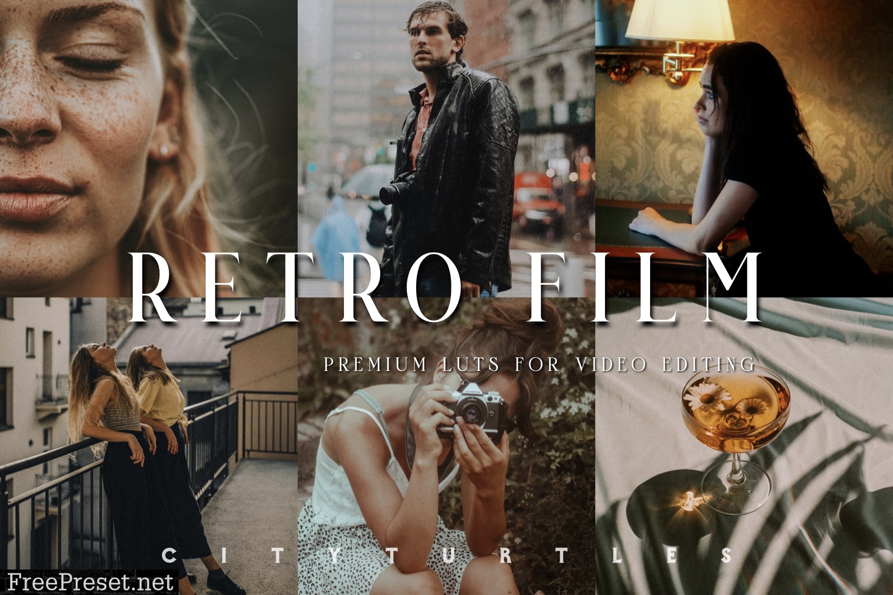 Retro Film LUTs for Video Editing 5917247