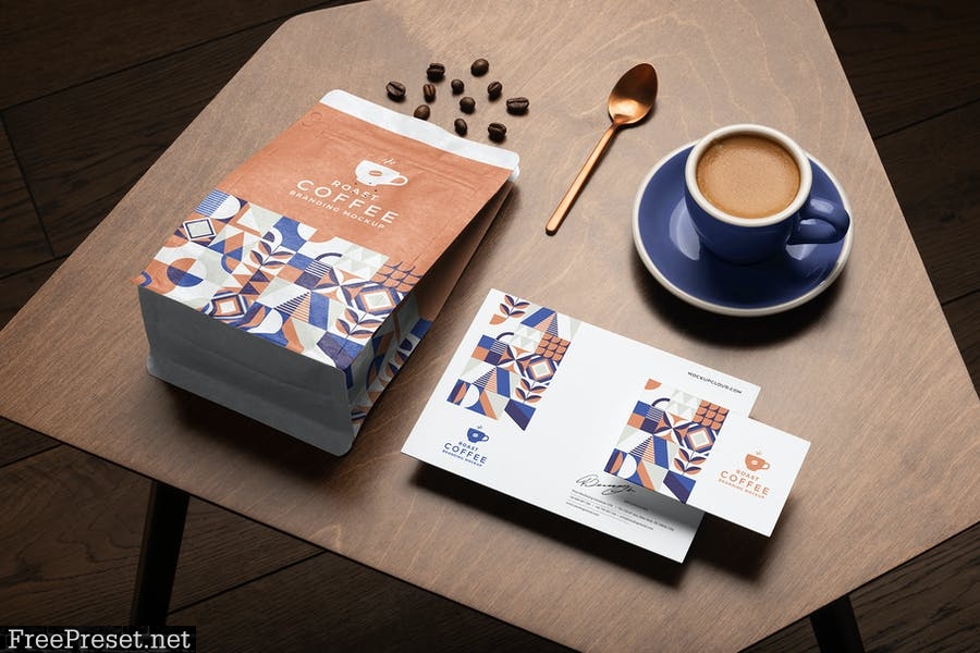 Roast – Coffee Branding Mockup Vol. 2