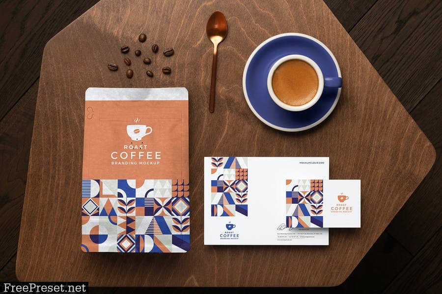 Roast – Coffee Branding Mockup Vol. 2