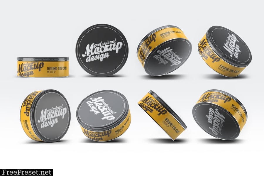 Round Tin Can Mock-Up YTHLP9