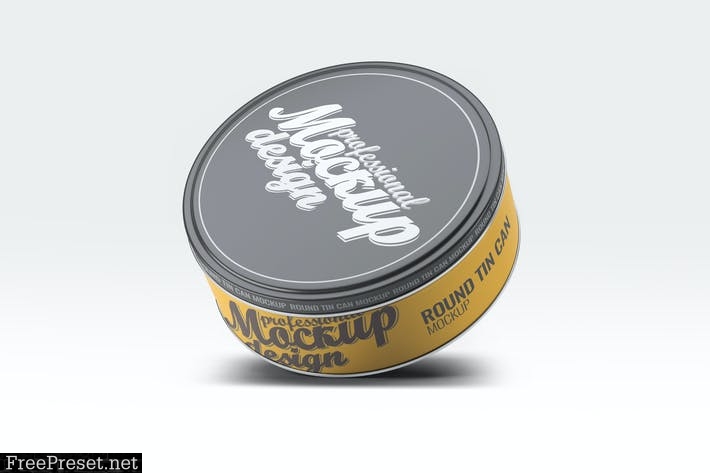 Round Tin Can Mock-Up YTHLP9