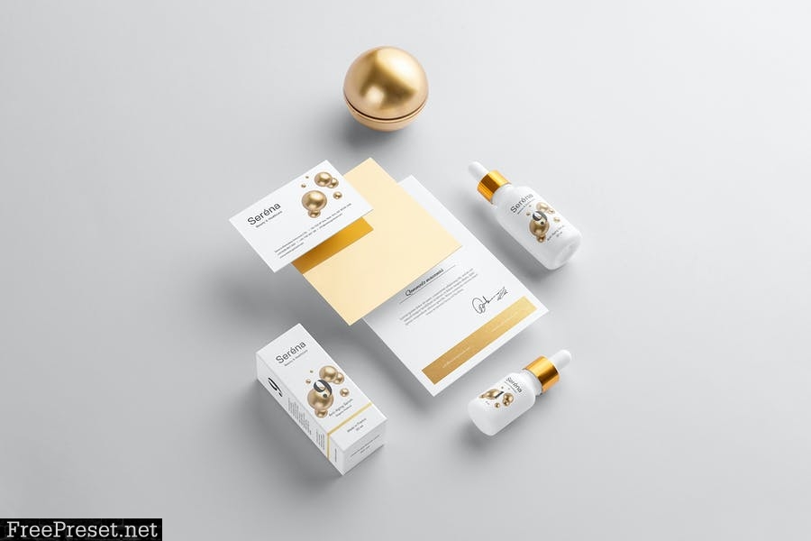 Serena – Cosmetics Branding Mockups Vol. 1